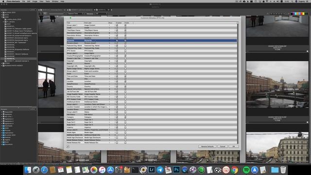 Настройка IPTC info в программе PhotoMechanic смотреть онлайн