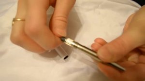 Как сменить стержень у ручки Swarovski Способ 1