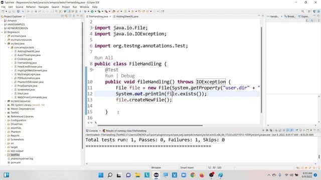 File Handling in Java || Files & I/O Streams in Javs || Read and Write operations on Files Java