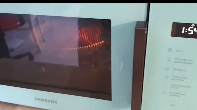Обзор СВЧ Samsung MS23T5018AN | Overview of the Samsung MS23T5018AN microwave смотреть онлайн
