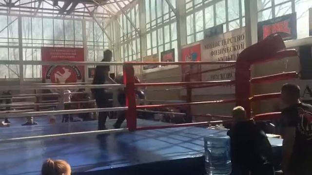 Саша Леонов тайский бокс Чемпионат М.О. 05.04.2019.Р.О.Д.Ъ. 3 раунд смотреть онлайн