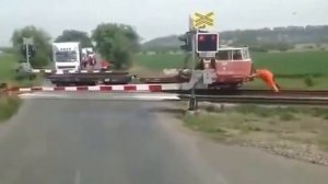 Случай на железнодорожном переезде