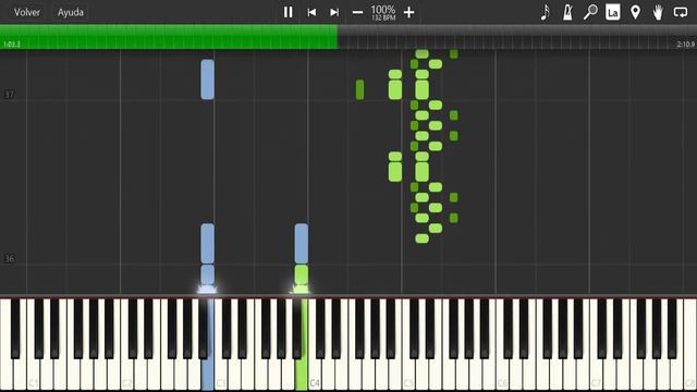 GLORIA IN EXCELSIS DEO - VIVALDI (SYNTHESIA PIANO) смотреть онлайн