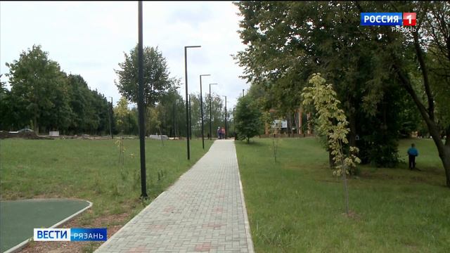 В Рязани завершилось благоустройство Новопавловской рощи