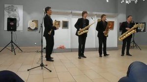 Шоу саксофонов Москва. Saxophone show Moscow.