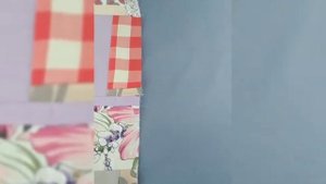 Лоскутный коврик под швейную машинку.