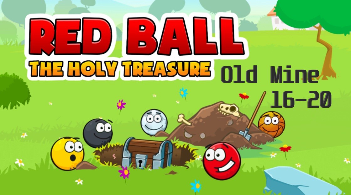 Прохождение игры Red Ball the holy treasure ( 16-20 )