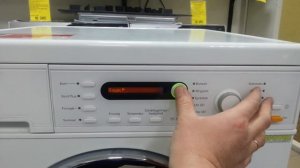 Смена языка в стиральной машине Miele