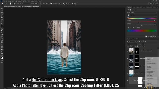 City Wave - Photoshop Manipulation Tutorial смотреть онлайн