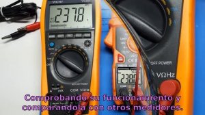 Pinza amperimetrica PEAKMETER PM2118