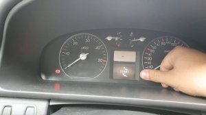 How to reset service kilometers at Renault laguna 2 - 2005