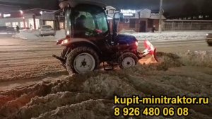 Менеджеры устроили тест драйв трактору Синтай 244