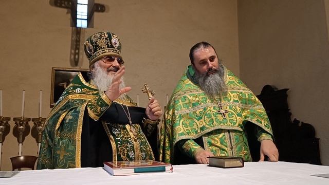 Слово после молебна с пением акафиста прп. Иоанну Рыльскому в базилике Сан Лоренцо смотреть онлайн