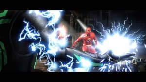 Mortal Kombat XL - Nth Metal The Flash Triborg Costume Skin Mod Performs Intros On Alll Stages Mods