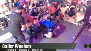 Cailer Woolam - 420.5 kg/927 lbs World Record Deadlift + 905 kg/1996.3 lbs Total - Boss Of Bosses 4