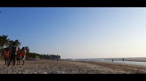 Гоа в конце октября. Пробка в гоа. Пляж Ашвем в Индии. Кусочек сансета.