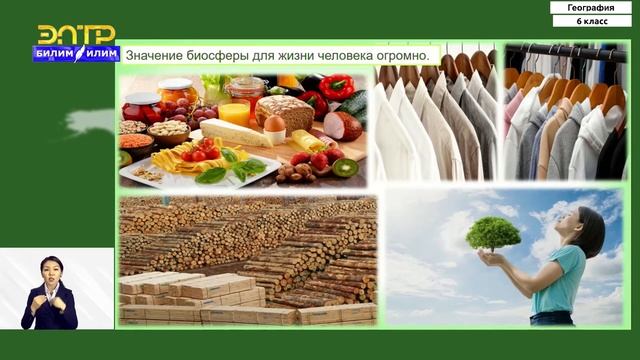 6-класс | География | Биосфера. Происхождение жизни на Земле