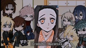 Anime (Main) characters react to 【 each other 】Part 2/8 Kamado Tanjiro