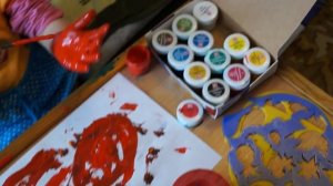 Рисуем красками Урок рисования для начинающих Учимся рисовать Видео для детей