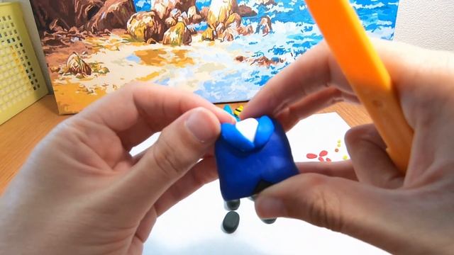 Как слепить МИСТЕРА ПИ BRAWL STARS/Лепим из пластилина смотреть онлайн