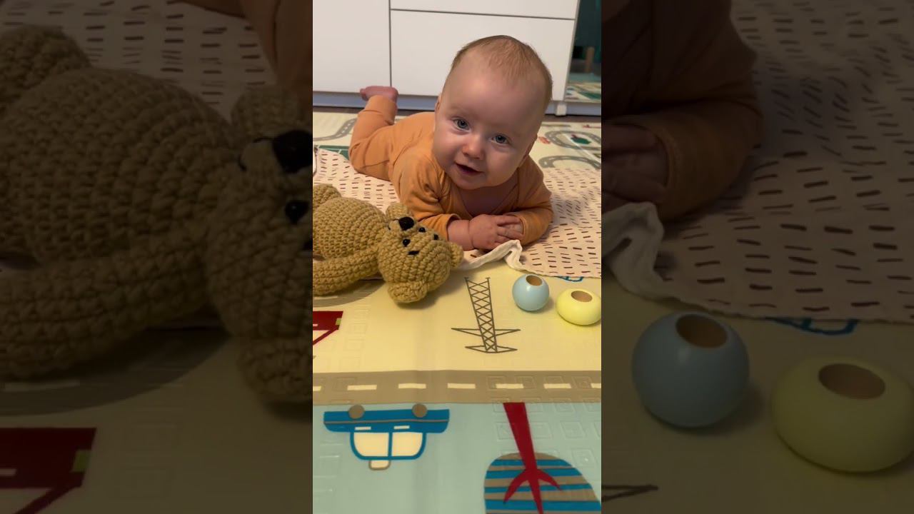 Наши утренние ритуалы в 4 месяца