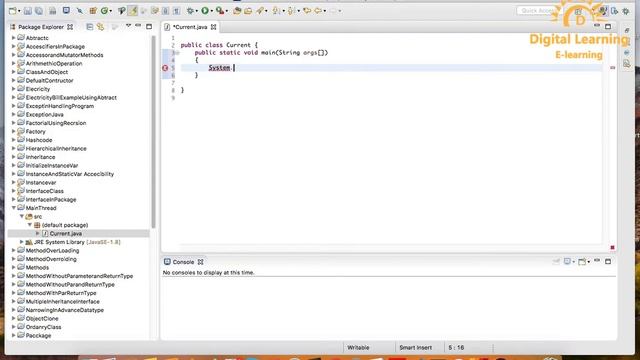109 Java Main Thread Program | Online Training Download app from below link смотреть онлайн