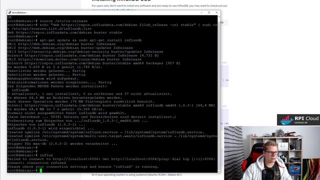 INFLUXDB installieren (2020) Performance Monitoring Datenbank #InfluxData #Monitoring #Grafana смотреть онлайн