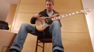 Обзор звука китайской реплики Fender JazzBass 5 струн предположительно ясень.