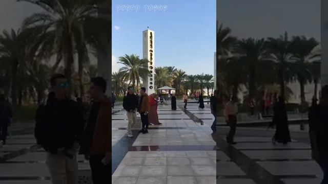 Абу-Даби. Белая мечеть. Мечеть шейха Зайда. Объединённые Арабские Эмираты смотреть онлайн