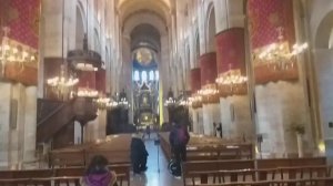 Тулуза, собор Сен-Сернен, обзор изнутри.