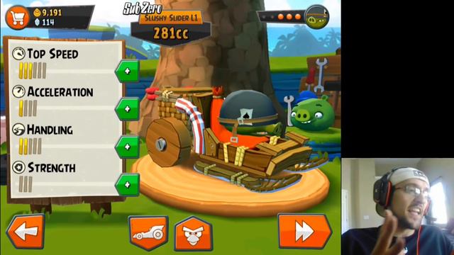 NEW Angry Birds GO! SUB-ZERO Pt. 13 Slushy Slider L1 In-App Purchase + ICE SPLAT + Slalom Fail смотреть онлайн