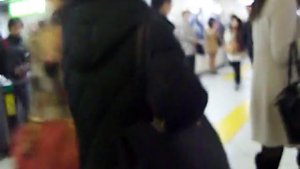 Метро Токио в час-пик