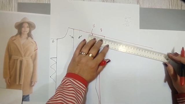Самая простая выкройка шубы.Для начинающих шить