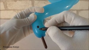 ЛЕБЕДЬ из одного ШАРИКА 2 способа Balloon Swan DIY TUTORIAL como hacer un cisne con globos largos