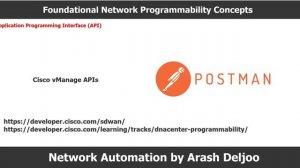 Network Automation   Foundational Network Programmability Concepts   by ArashDeljoo