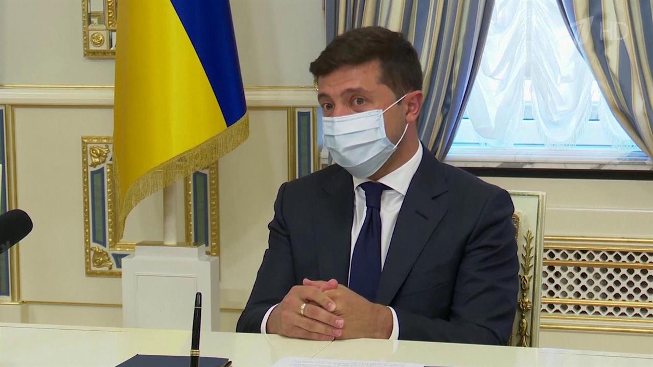Президент Украины Владимир Зеленский объявил, что заразился коронавирусом