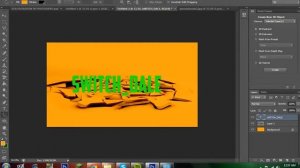 Photoshop CS6 Tutorial GFX: Part 1 - Putting 3D Texts & Ground Cracks.