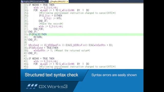 MELSOFT GX Works3 Tutorial No.10 "Structured text syntax check" / Mitsubishi Electric смотреть онлайн