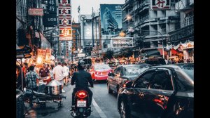 Walk Bangkok, Thailand, Relax, chillout music, HD / Прогулка по БАНГКОКУ, Релаксмузыка, видео, футаж