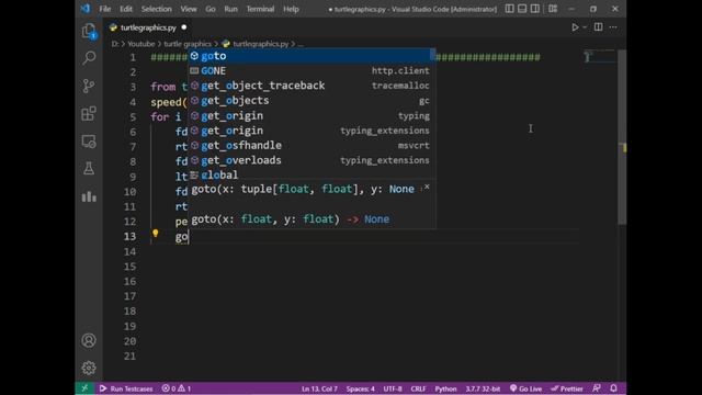 python turtle graphics tutorial || #design47  || Python graphics