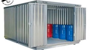 Metal shipping containers