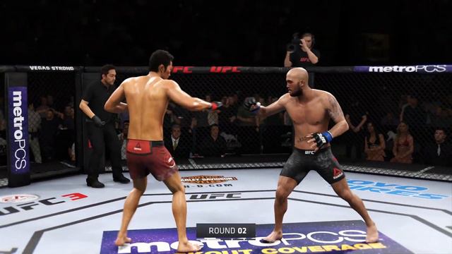 UFC Dong Hyun Kim VS Robboe Lawler Two people met to press each other by force смотреть онлайн