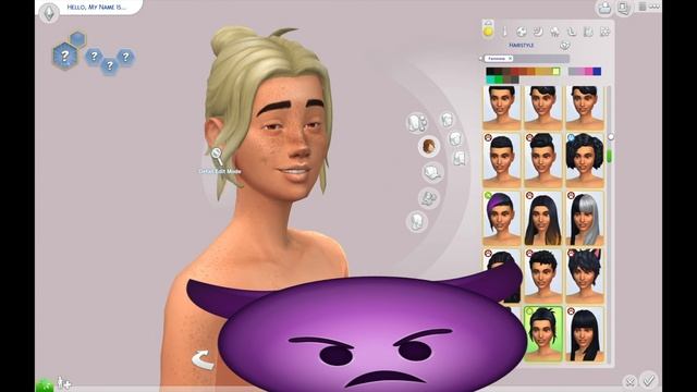 EMO SIM CAS | SIMS 4