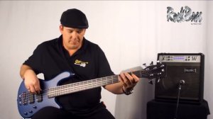 The RockBass Streamer STD 5 string - product demo with Andy Irvine