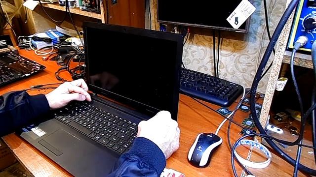 Очередная Lenovo.Не работает клавиатура и тачпад смотреть онлайн