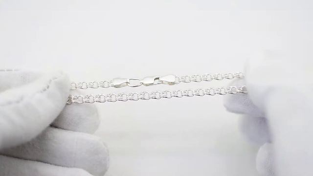 Каталог серебра Украины - Серебряный браслет Бисмарк плоский смотреть онлайн