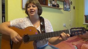 Застольная песня, Вот кто то с горочки спустился, играть на гитаре, Am кавер