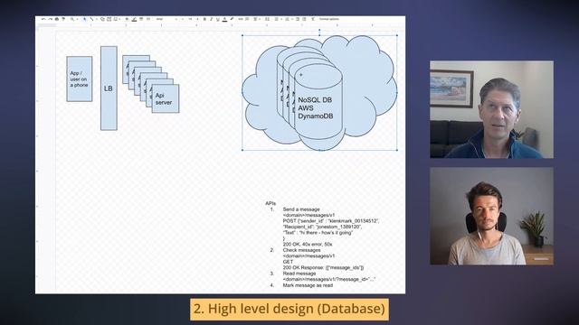 System design mock interview: "Design WhatsApp or Telegram" (with ex-Google EM) смотреть онлайн