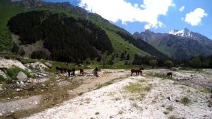 Ущелье Адыр-Су, гора Уллу-Тау снято на GoPro Hero4