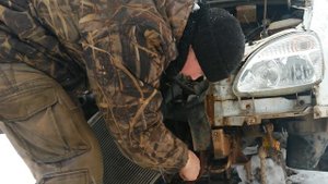 Как добраться до передней поперечины (траверса) на Газели